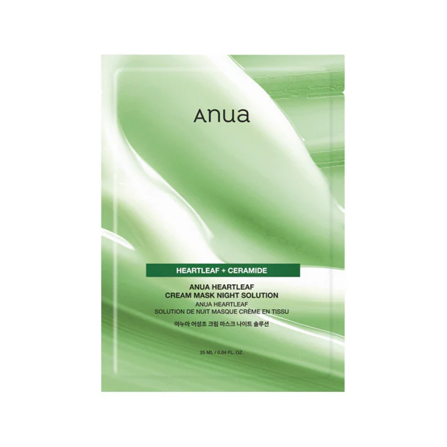 Anua - Heartleaf Cream Mask Night Solution, 25ml