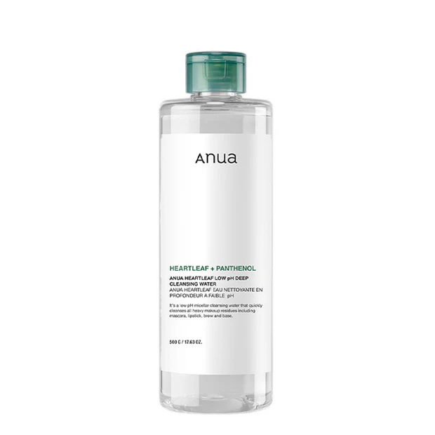 Anua - Heartleaf Low pH Deep Cleansing Water, 500ml