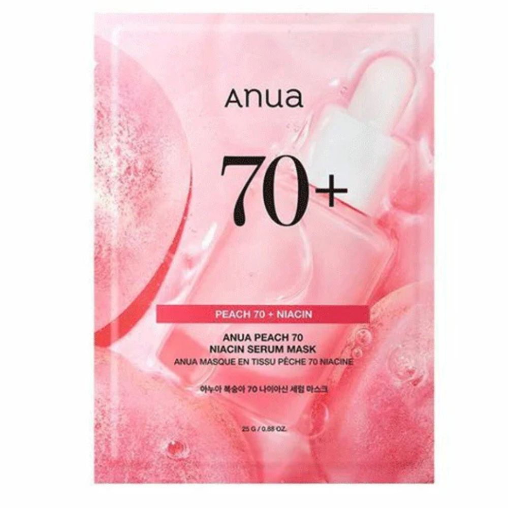 Anua - Peach 70 Niacin Serum Mask, 25ml - 1 piece