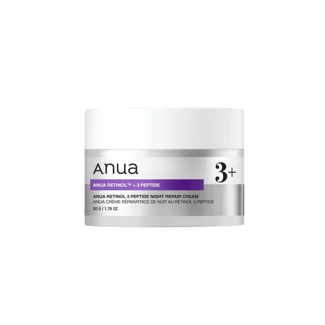 Anua - Retinol 3 Peptide Night Repair Cream - 50g