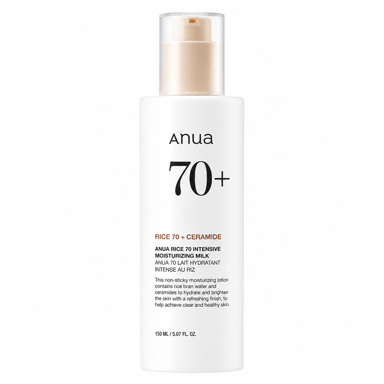Anua - Rice 70 Intensive Moisturizing Milk, 150ml