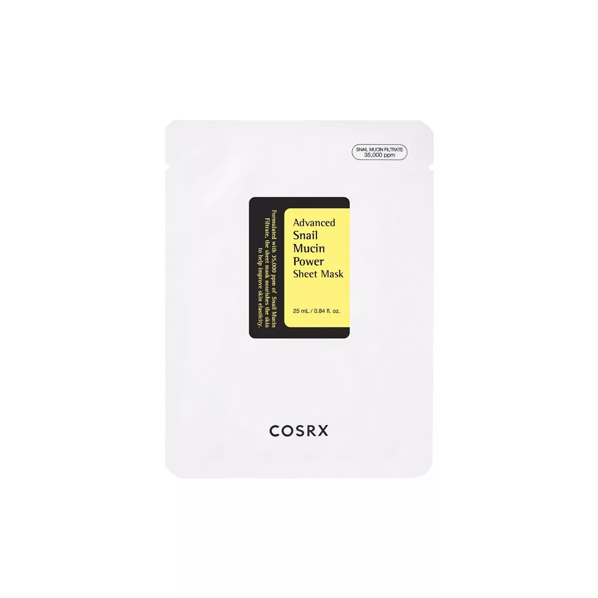 COSRX - Advanced Snail Mucin Power Sheet Mask, 25ml * 10 piece