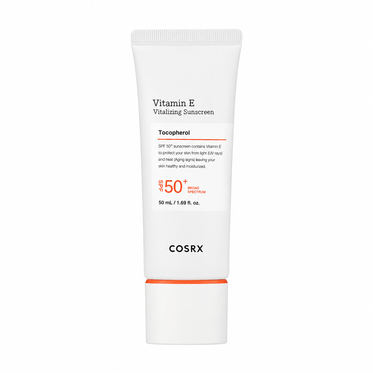 COSRX - Vitamin E Vitalizing Sunscreen SPF 50+, 50ml