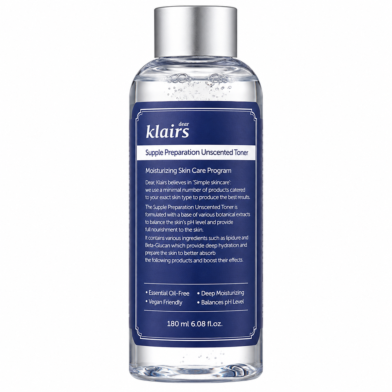 Dear, Klairs - Supple Preparation Unscented Toner, 180ml